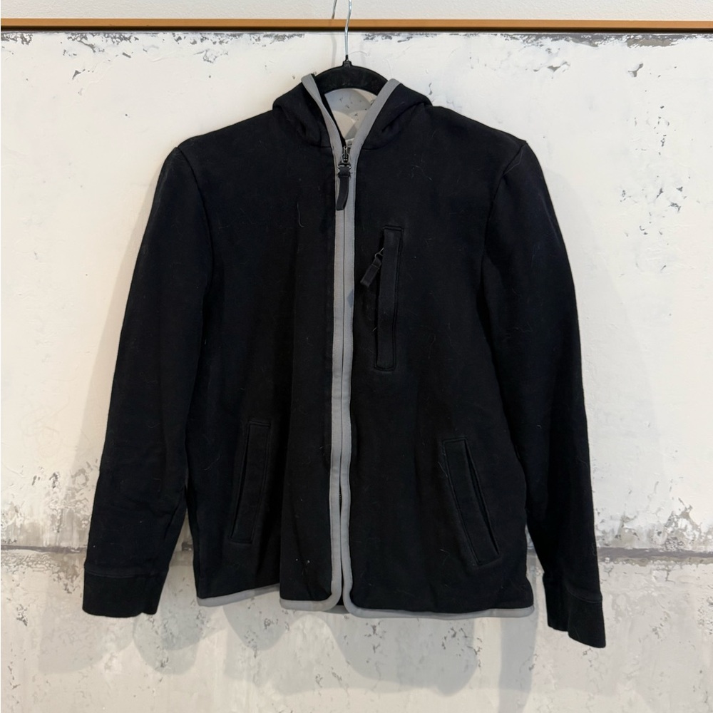 James Perse Black Jacket with Gray Accents. Size 2*